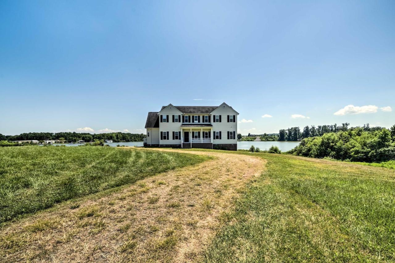 Waterfront Montross Home With Private Boat Slip! Eksteriør billede